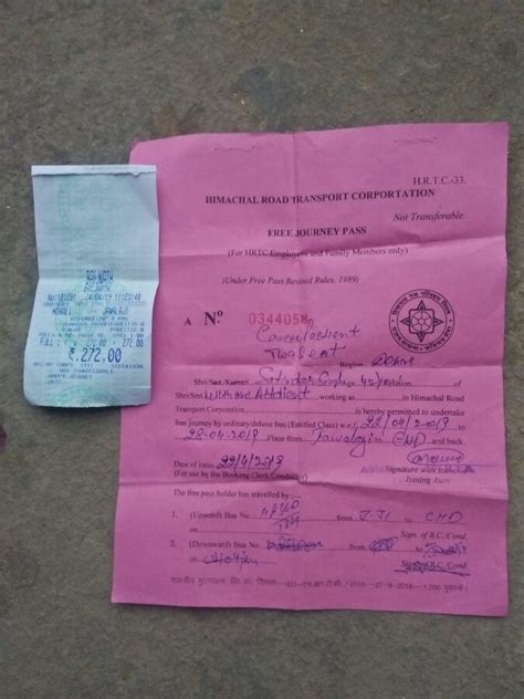 Himachal Road Transport Corporation [HRTC] — charge fare for cancer ...