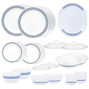 Buy Corelle Livingware Wheeler Diamond Dinner Set 57 Pcs Online at Low ...