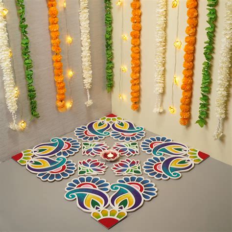 Mukund Design -Island Rangoli Template – islandrangoli