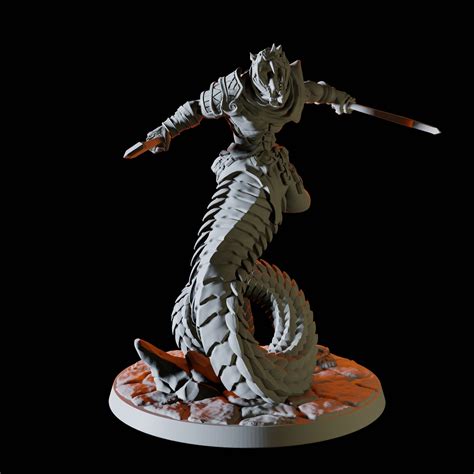 Yuan-ti Abomination Miniature A for D&D, Dungeons and Dragons ...