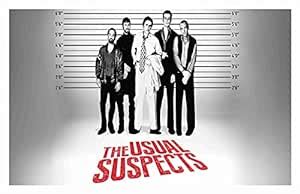 BALDAU PRINTS The Usual Suspects Movie Wall Poster For Room (Gloss ...