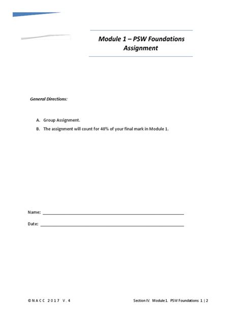 Image result for PSW Foundation Module 1 PDF