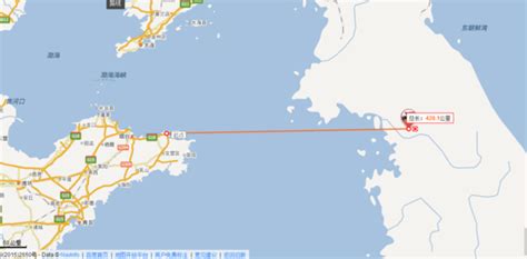 威海市离韩国有多远？