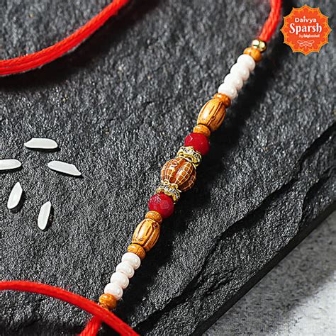 Buy Daivya Sparsh by bigbasket Classic Beaded Rakhi Online at Best ...