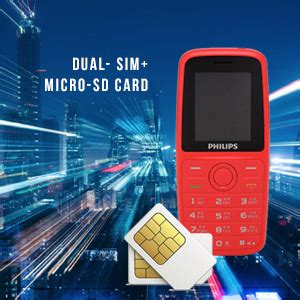 Philips Xenium E108 Dual SIM Mobile Phone-Black : Amazon.in: Electronics