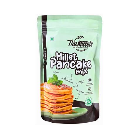 Millet, Classic Pancake Mix, Vegan Friendly - by Tru Millets ...