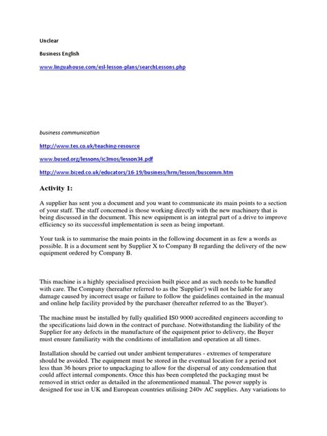 Key Business Communication Lesson Plan 的图像结果