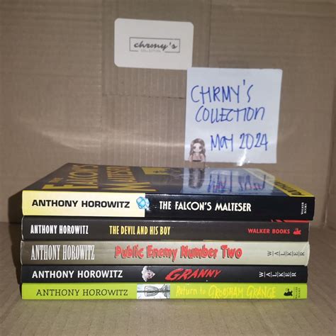 Anthony Horowitz Book Set, Hobbies & Toys, Books & Magazines, Fiction ...