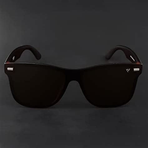 Buy Voyage Brown Wayfarer Polarized and UV Protected Sunglasses for Men ...