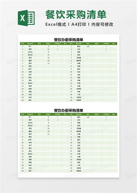 水绿色简约年会费用预算清单Excel模板下载_熊猫办公
