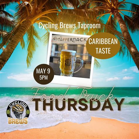 Food Truck Event: Caribbean Taste @ Cycling Brews, Cycling Brews, De ...