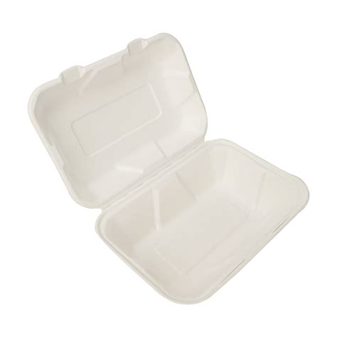 900ml Clamshell Food Box | Takeaway Container with Lid – Ecoware