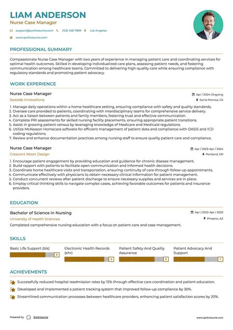 10+ Nurse Case Manager Resume Samples & Templates for 2025
