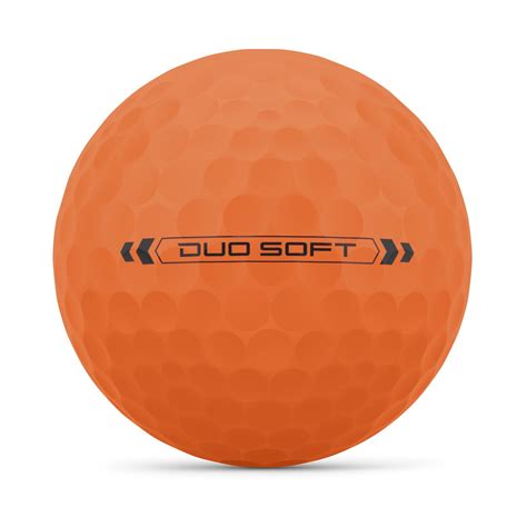Buy 2023 Wilson Staff Duo Soft Golf Ball, Orange, 12-Pack Online at ...