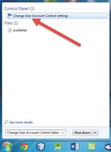 Image result for How to Disable User Account Control