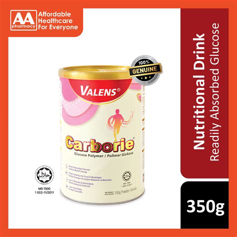 Valens Carborie Glucose Polymer (Readily Absorbed Glucose) 350g – AA ...