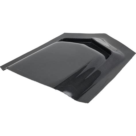 ZL1/L88 Camaro-Style Carbon Fiber Hood Scoop, 38 x 28 x 4