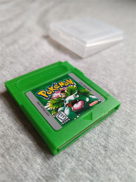 Pokemon Green Gameboy Game Boy Color Advanced GBC GBA Leaf - Etsy