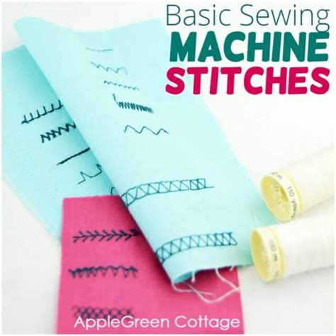 Image result for Sewing Machine Stitches Guide