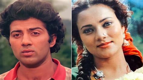 'राम तेरी गंगा मैली' की एक्ट्रेस बन सकती थीं सनी देओल की पहली हीरोइन ...