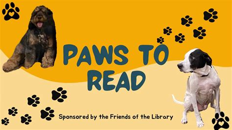 Paws to Read - Livingston Public Library