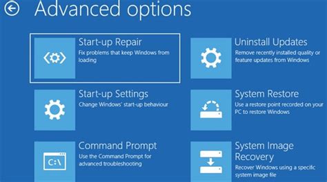 Image result for WinRE Windows Recovery Environment Image