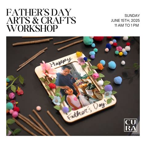 Father's Day Arts & Crafts Workshop