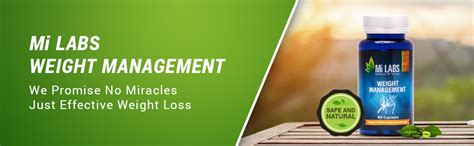 Mi LABS Ayurvedic Weight Management Supplements Combo pack of 4-240 ...
