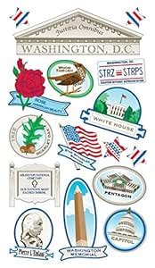 Sticko Washington DC Stickers : Amazon.in: Office Products