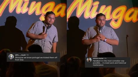 Indian Comedian Destroys Portuguese Heckler With Colonial History ...