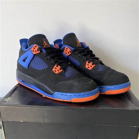 Air Jordan 4 "Cavaliers" colour way Size 6y / uk 5.5... - Depop