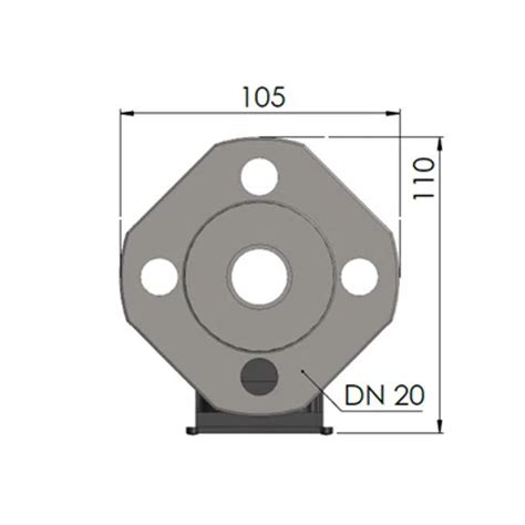 BIM objects - Free download! ULTRAFLOW® 54, qp 2,5 m³/h, DN20 x 190 mm ...