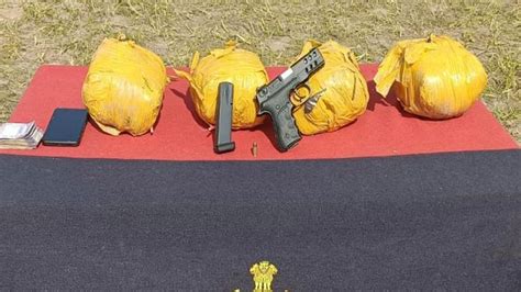 BSF nabs armed smuggler in Punjab, recovers 11 kg heroin in Gurdaspur