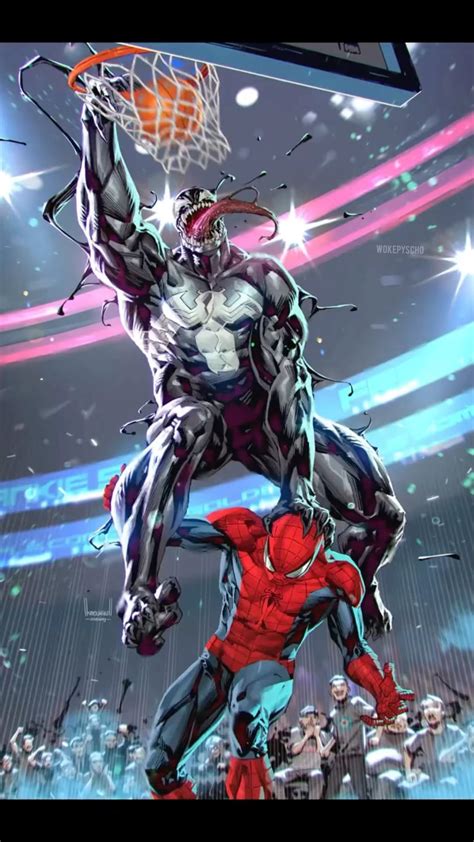 Venom Dunking Spiderman Meme