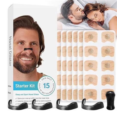 Amerteermagnetic Nose Strips For Breathing Snoring Solution Intake ...