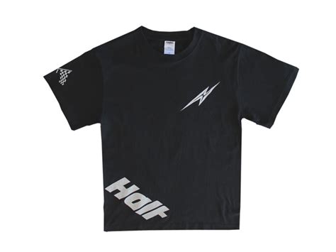 Tシャツ / Halt Inazuma Tee BLACK × SILVER LOGO / 綿100% | ヨーロッパ車専門 ...