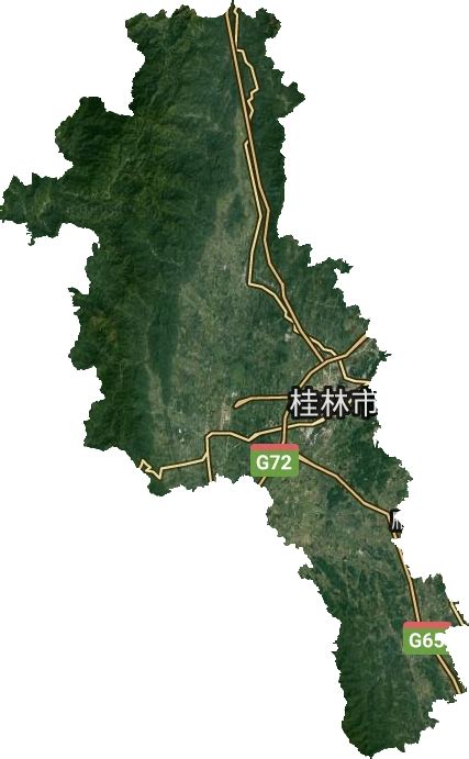 桂林市高清电子地图