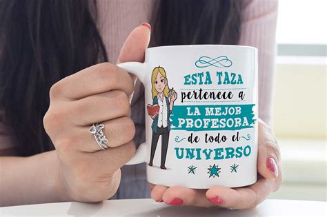 MUGFFINS Taza Profesora (Mujer) - La Mejor Profesora del Universo ...