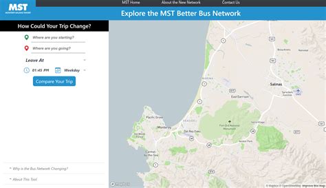 MST’s Better Bus Network | Monterey-Salinas Transit