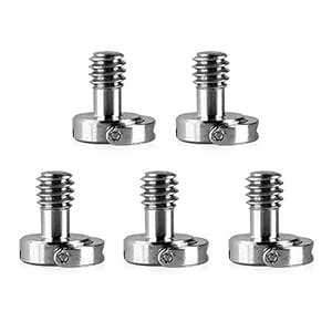SMALLRIG D Shaft D-Ring Thumb Screw Adapter 1/4''-20 Thead for Camera ...