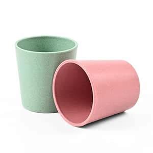 Eha Earth-Friendly Unbreakable Drinking Glass Set of 2 for Water and ...