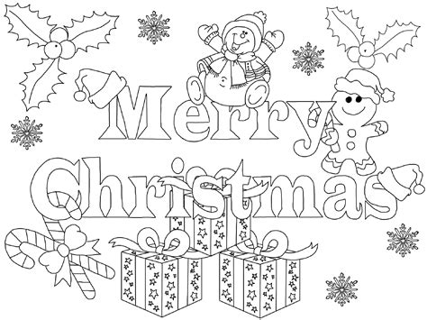 Christmas Colouring Pages