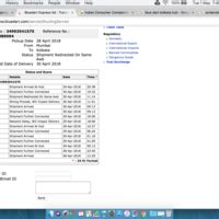 Bluedart — worthless service blue dart;shipment redirected on same awb ...