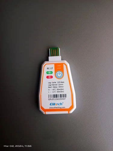 Image result for One Time Use Temperature Data Logger