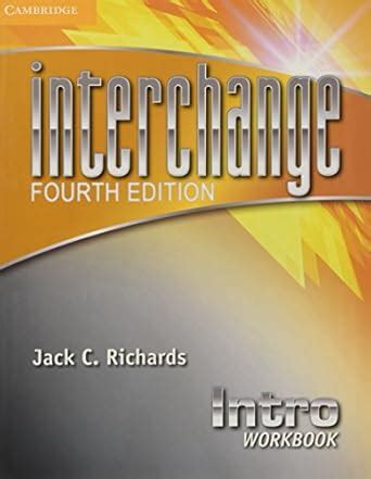 Buy Interchange Intro Workbook (Interchange Fourth Edition) Book Online ...