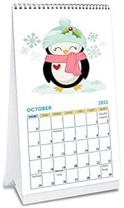AccuPrints Animal Design Desk Calendar 2024 (4x8) inch : Amazon.in ...