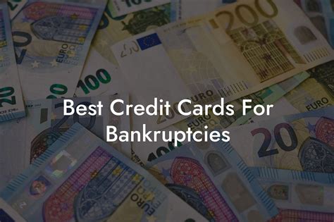 Best Credit Cards For Bankruptcies - Flik Eco