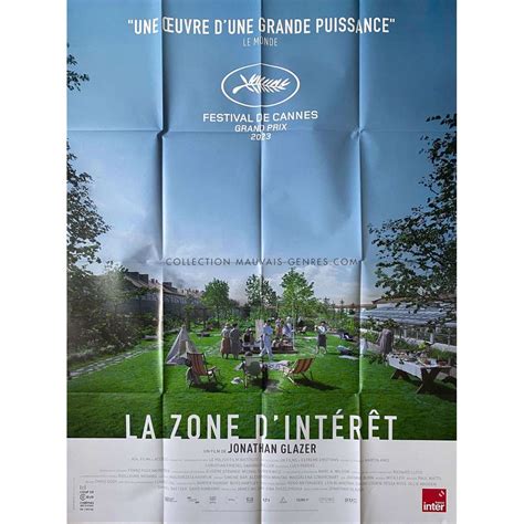 Affiche de film française de LA ZONE D'INTERET - 120x160 cm.