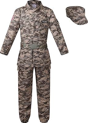yolsun Camo Combat Army Costume for Kids,Camouflage India | Ubuy