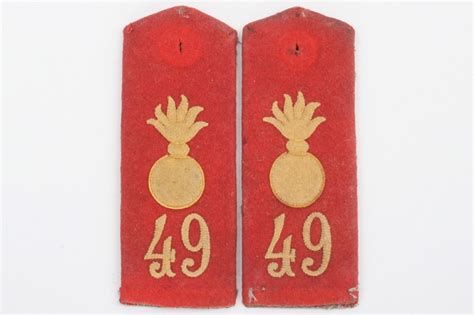 ratisbon's | Württemberg - M1915 Feldartillerie-Regiment 49 shoulder ...